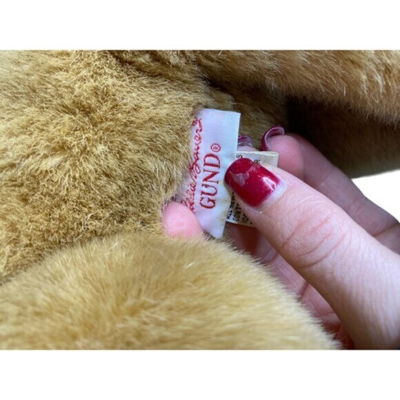 Gund 198 Eddie Bauer Yellow Lab Realistic Plush Dog 18" - Picture 3 of 4